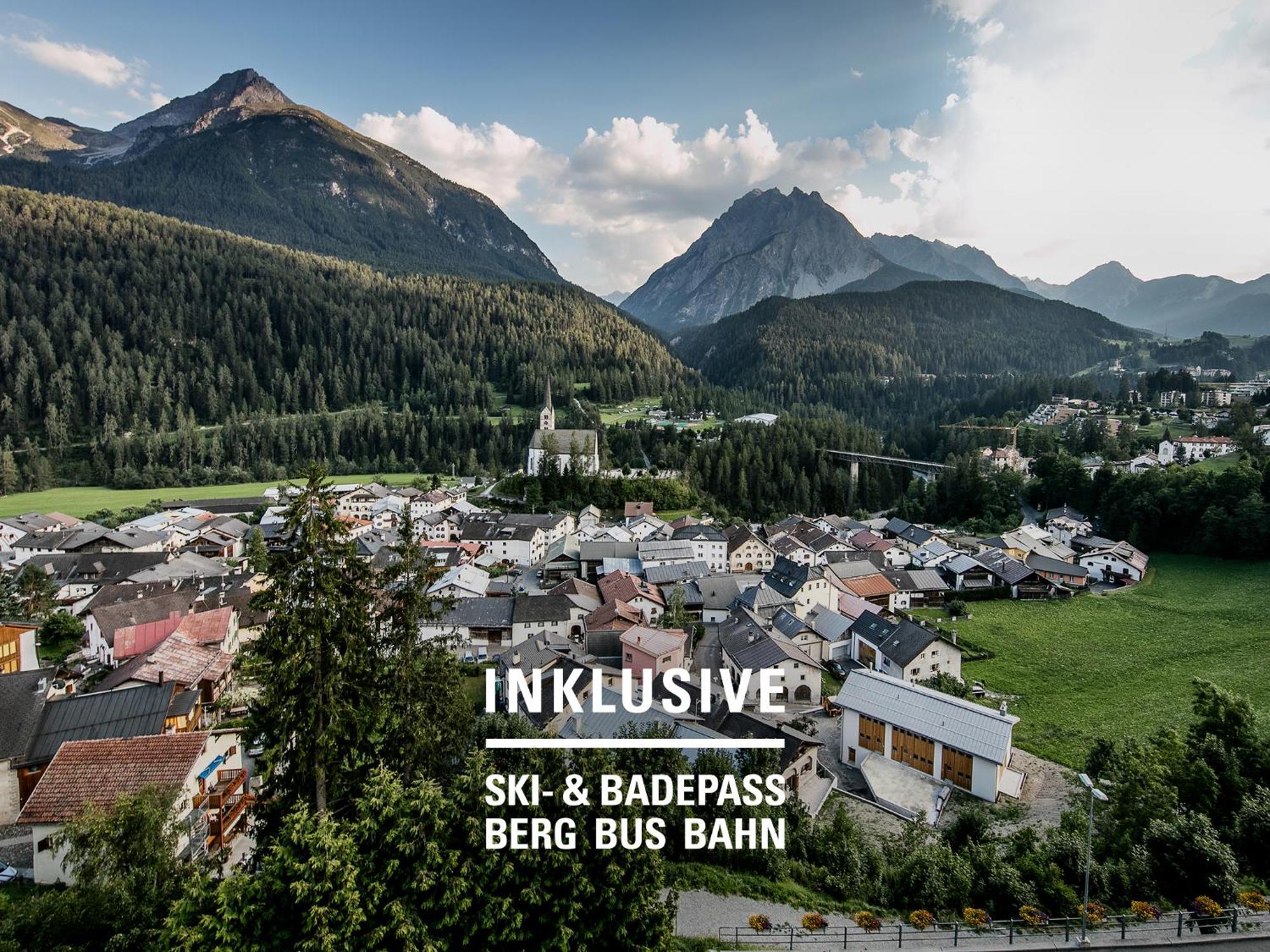 Hotel Belvedere Scuol Dış mekan fotoğraf