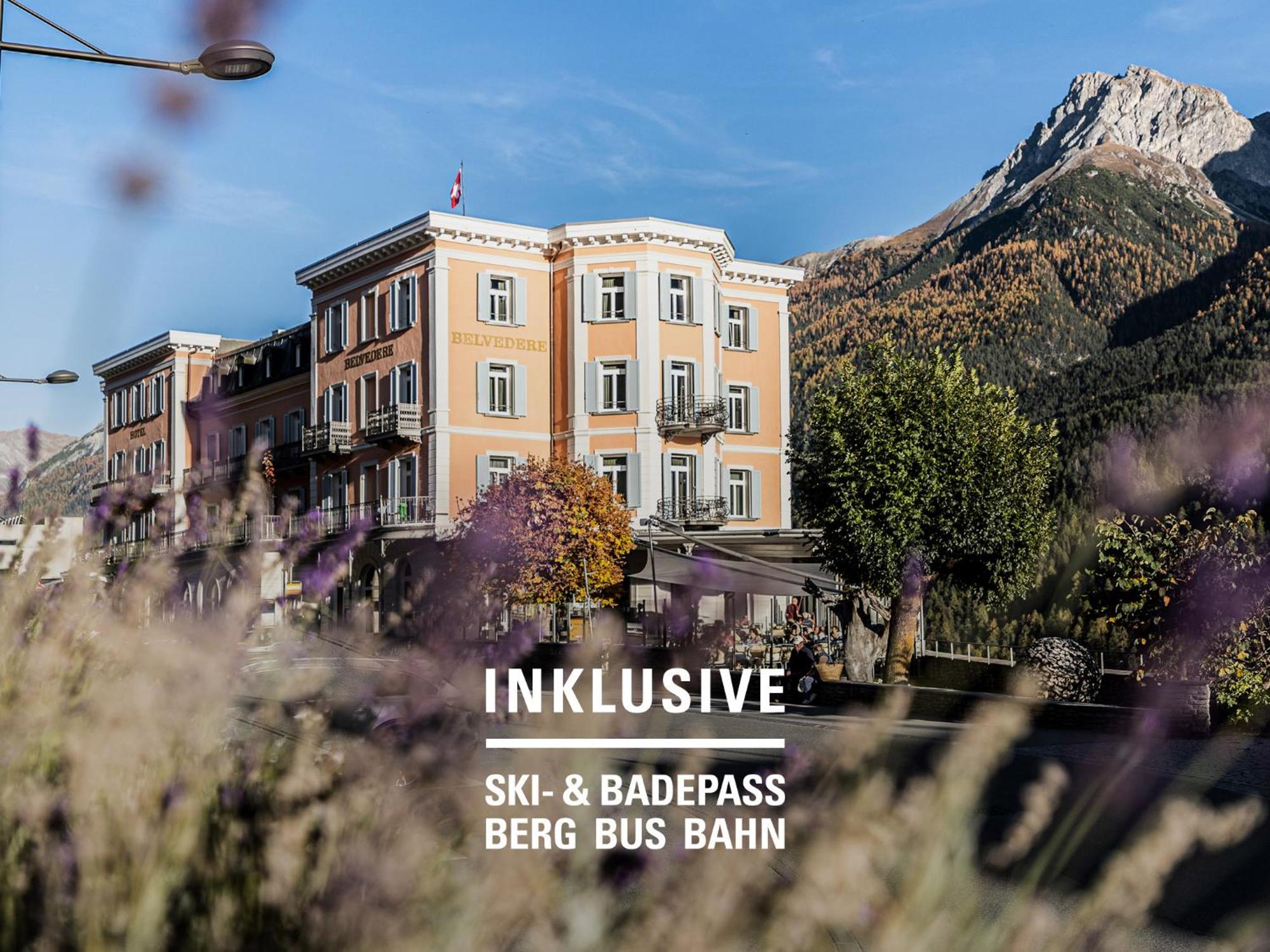 Hotel Belvedere Scuol Dış mekan fotoğraf